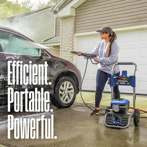 Miniatura 2 de Westinghouse WPX3200e Lavadora de Presión Eléctrica, 3200 PSI máximo y 1.76 GPM máximo, motor de inducción, tanque de jabón integrado, pistola