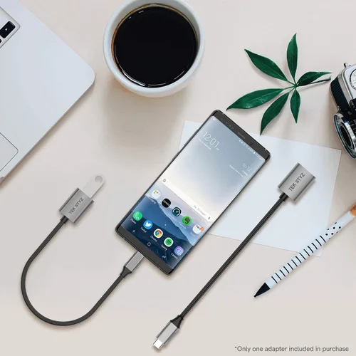 Miniatura 7 de USB-C USB 3.0 adaptador funciona para LG VS996 OTG Type-C/PD macho USB 3.0 hembra convertidor (5 Gbps)