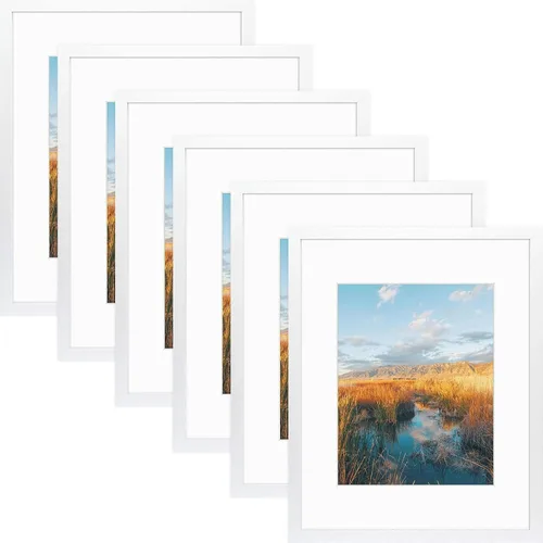 Miniatura 9 de Golden State Art, Portarretratos de pared de 16 x 20 pulgadas con paspartú para mostrar fotos de 11 x 14 pulgadas (negro, paquete de 3)