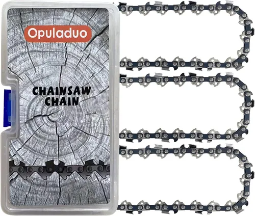 Miniatura 7 de 3 cadenas de motosierra de 10 pulgadas, cadena de repuesto para WORX WG309, cadena de 10 pulgadas para Sun Joe SWJ803E SWJ807E - 3/8 pulgadas, 050