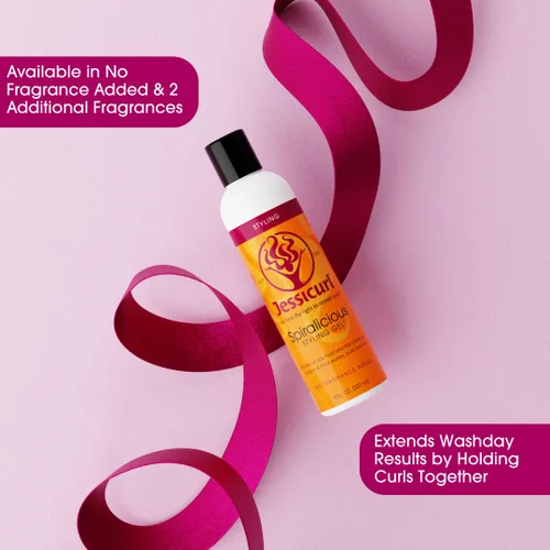 Miniatura 4 de Jessicurl, Spiralicious Gel, Lavanda Cítrica, 8 onzas líquidas, gel definidor de rizos para cabello rizado y control del encrespamiento, para todo