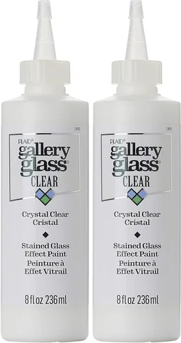 Miniatura 10 de Pintura para vitrales transparente de Gallery Glass, 8 fl oz - Perfecta para proyectos de bricolaje de arte y manualidades, 19699