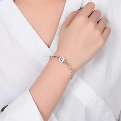 Miniatura 2 de Dijes de plata de ley 925 para pulsera y collar Pandora, regalos de joyería para mujeres