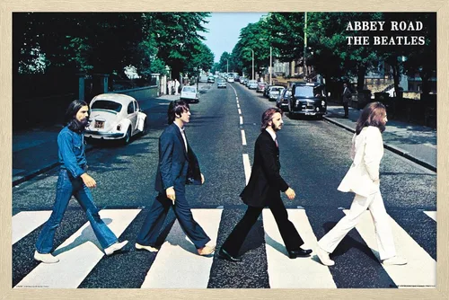 Miniatura 14 de Trends International Beatles-Abbey Road - Póster de pared, 22.375 x 34 pulgadas, versión sin marco, dormitorio