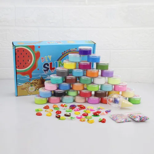Miniatura 4 de Paquete de 36 mini kit de limo de mantequilla con divertidos dijes de frutas, súper suave y antiadherente, regalos de fiesta de cumpleaños