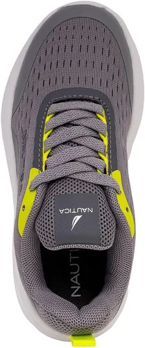 Miniatura 4 de Nautica Zapatos deportivos con cordones para niños, cómodos zapatos para correr para niños y niñas, niños pequeños y grandes