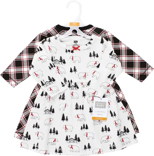 Miniatura 2 de Hudson Baby Vestidos de algodón para bebés y niñas