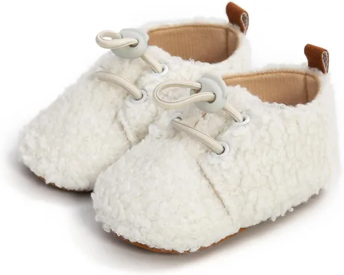 Miniatura 51 de SOFMUO Pantuflas unisex para bebé, niña, niño, ligeras, antideslizantes, para interiores, zapatos de casa, botines para niños pequeños