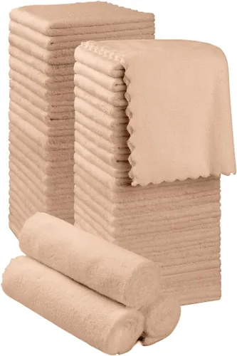 Miniatura 22 de Orighty Paquete de 2 toallas de baño (27 x 54 pulgadas), tacto suave, altamente absorbente, microfibra de secado rápido para cuerpo, deportes, yoga