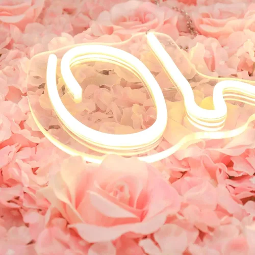 Miniatura 9 de Efavormart - Letrero de luz de neón de 26 pulgadas con texto en inglés "Oh Baby", luz LED blanca cálida reutilizable, con cadena colgante de 5 pies