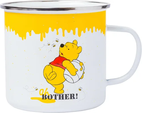 Miniatura 6 de Silver Buffalo Disney Mickey Mouse Aw Shucks Whoopee - Taza esmaltada, 21 onzas