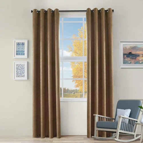 Miniatura 2 de Superior Cortinas opacas, aisladas, cortina con bloqueo solar para dormitorio, casa de campo, ventana de sala de estar, tejido térmico, colección