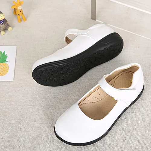 Miniatura 4 de Amtidy Zapatos planos de uniforme escolar para niñas, zapatos planos para bodas, fiestas