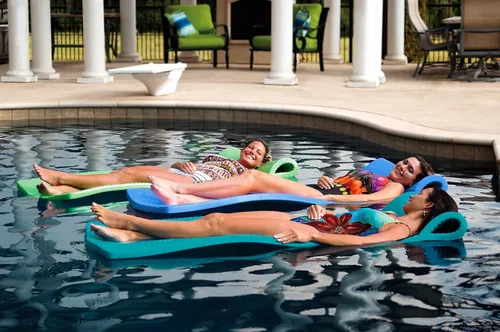 Miniatura 2 de Robelle Flotador de piscina de espuma premium, azul grande