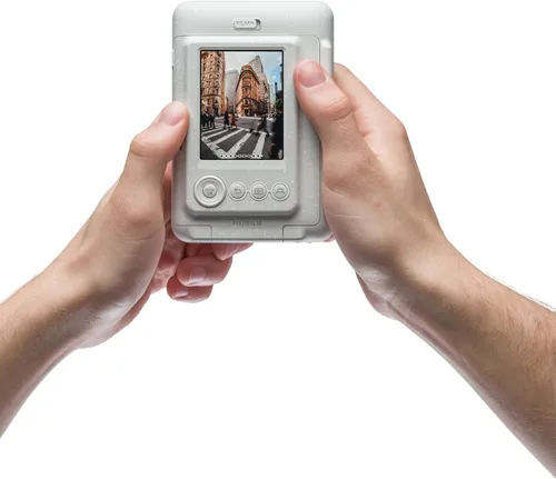 Miniatura 5 de Cámara instantánea Fujifilm Instax Mini LIPLAY Híbrida - Blanco Nebuloso blanco (Misty White)
