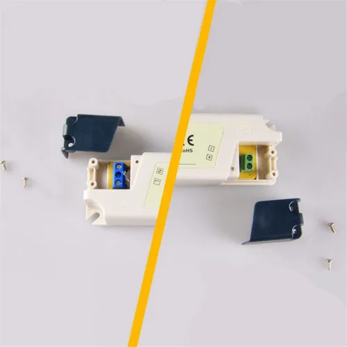 Miniatura 7 de 12v 7w LED fuente de alimentación conmutada controlador de voltaje constante 220v 110v ac-dc transformador de iluminación IP44 plástico