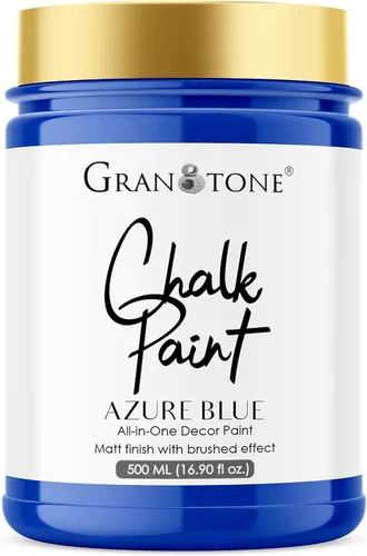 Miniatura 38 de GRANOTONE Pintura a la tiza para muebles Pintura acrílica a base de agua con acabado mate para madera, paredes, metal, vidrio, papel, lienzo