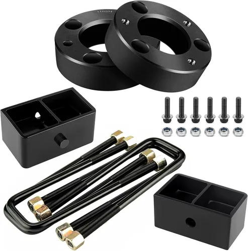 Miniatura 17 de SCTIOO Kit de nivelación de elevación delantera de 2 pulgadas trasero de 1 pulgada para Chevrolet Silverado 1500 2007-2023 Kit de elevación