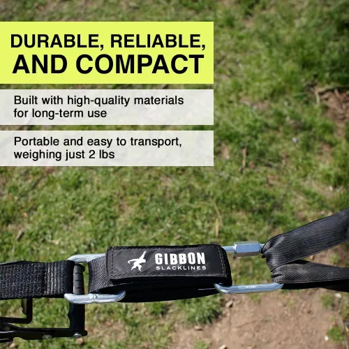 Miniatura 5 de GIBBON Sistema de liberación lenta Slackline para liberar de forma fácil y segura la tensión de la línea floja - Accesorios y accesorios Slackline