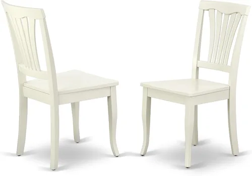 Miniatura 6 de East West Furniture OXAV5-LWH-W Oxford - Juego de comedor de 5 piezas para 4 personas, incluye una mesa cuadrada y 4 sillas de comedor, 36 x 36