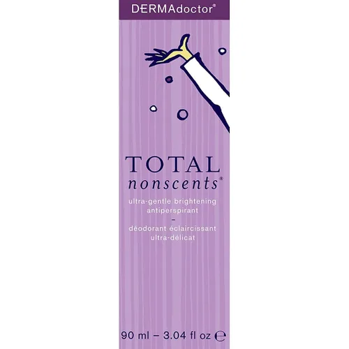 Miniatura 5 de DERMAdoctor Total Nonscents - Antitranspirante iluminador ultra suave, 3 onzas