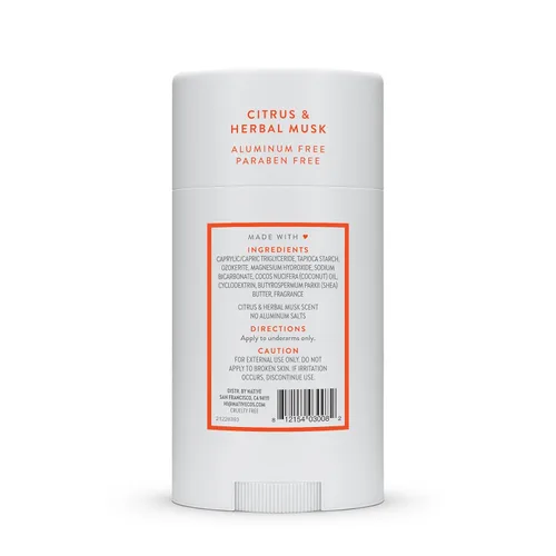 Miniatura 9 de Native Desodorante Desodorante natural para hombres, sin aluminio con bicarbonato de sodio, probióticos, aceite de coco y manteca de karité