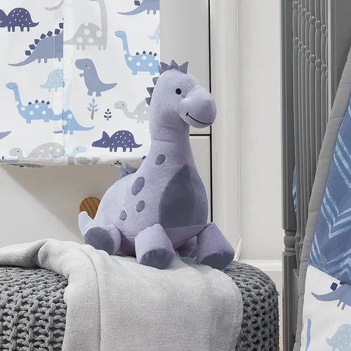 Miniatura 2 de Bedtime Originals Roar Dinosaur Plush Rex, azul, 1 unidad (paquete de 1)