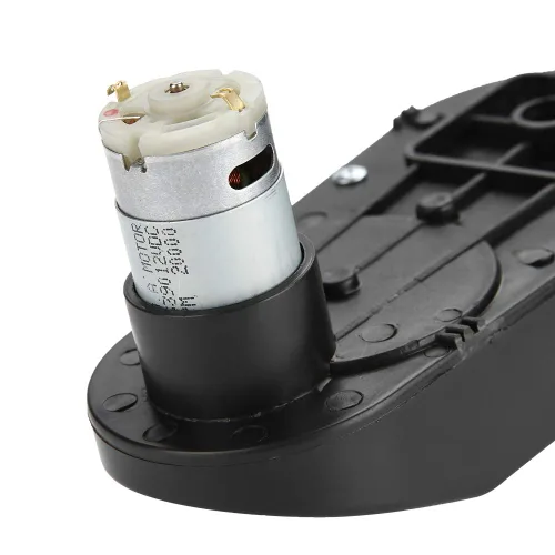 Miniatura 7 de Motor eléctrico RS390 de 2 piezas, motor de 12000 a 20000 RPM con motor de caja de engranajes, motor eléctrico de 12 V para juguete de automóvil