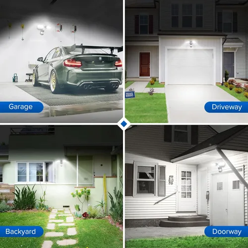 Miniatura 6 de SANSI - Luz LED de seguridad con sensor de movimiento