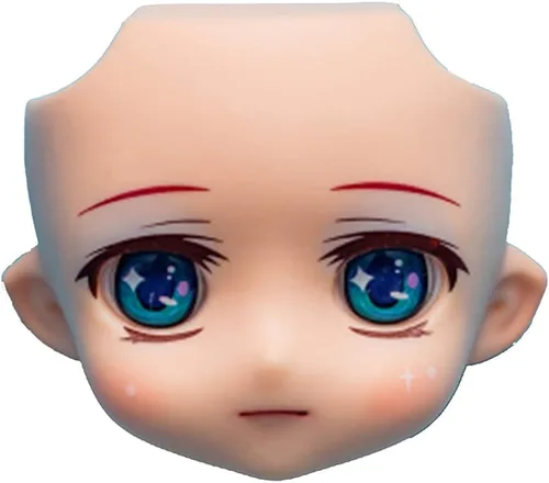 Cara de repuesto para GSC, YMY cuerpo de muñeca movible muñeca juguetes cara accesorios de extensión de muñeca (Face003)
