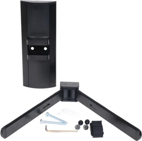 Miniatura 5 de VideoSecu Soporte de montaje en pared con estante AV ajustable para receptor de reproductor de DVD, caja de cable VCR DVR u otro componente