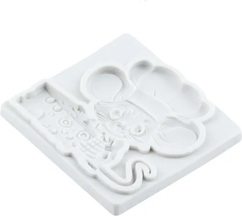 Miniatura 4 de Lingzhi Molde de silicona para ratón, molde para fondant de queso, para decoración de pasteles, chocolate, dulces, cupcakes, pasta de goma