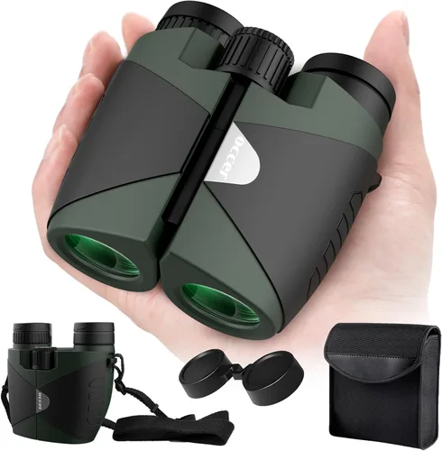Miniatura 9 de 15x30 Binoculares compactos para adultos y niños - Occer Binoculares de gran vista de alta potencia para observación de aves - Prismáticos ligeros