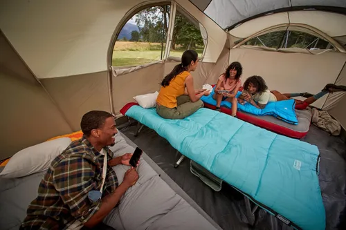 Miniatura 4 de Coleman WeatherMaster Camping Tent with Rainfly & Room Divider, Spacious Weatherproof Family Tent with Carry Bag