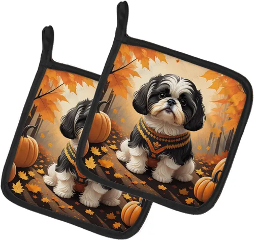 Miniatura 42 de Caroline's Treasures DAC1022PTHD Border Collie - Juego de soportes para ollas resistentes al calor, almohadillas calientes para horno, para cocinar