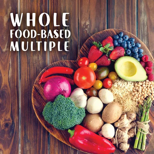 Miniatura 4 de Bluebonnet Nutrition Ladies' ONE 40+ Whole Food-Bed Multiple, Multivitamínico para mujeres de 40 años, sin soja, sin OMG, sin gluten, 30 cápsulas
