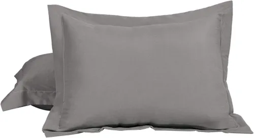 Miniatura 26 de uxcell Paquete de 2 fundas de almohada de microfibra cepillada suave con cierre de sobre, estándar (20 x 26 pulgadas), color verde aguacate