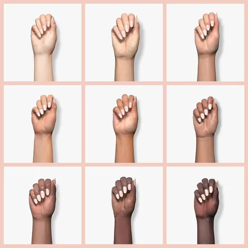 Miniatura 4 de RARJSM - Esmalte de uñas en gel, color nude, rosa melocotón, dorado, brillante, neutro, 15 ml, requiere secado con lámpara UV o LED, tono de piel