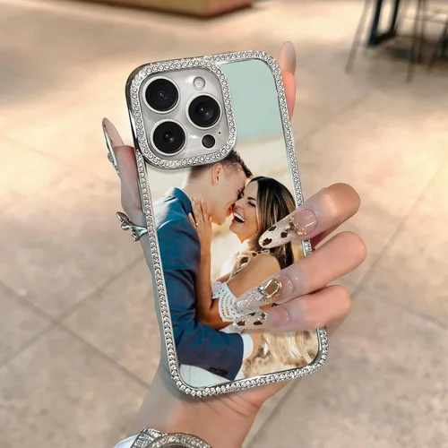 Miniatura 6 de Funda de teléfono con imágenes personalizadas para iPhone 17/16/15/14/13/12/11 Pro Max Plus Air, funda protectora suave de TPU transparente, diseño