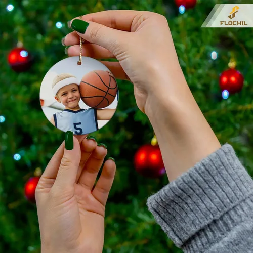Miniatura 3 de FLOCHIL Adornos Personalizados de Bailarina de Navidad 2025 para Niña, Adornos Personalizados de Bailarina para Árbol de Navidad, Regalo