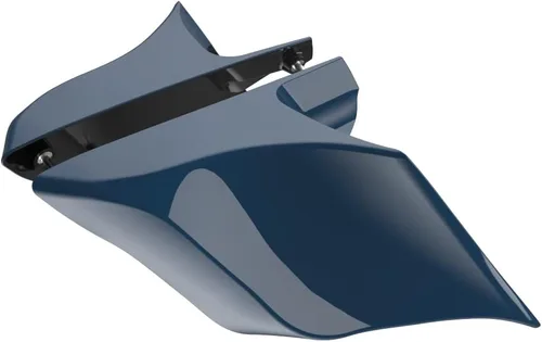 Miniatura 84 de Advanblack Barracuda - Cubiertas laterales estiradas plateadas (brillantes), paneles extendidos para Harley Touring Street Glide Road Glide Electra