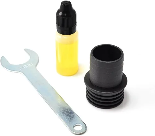 Miniatura 2 de PROMA-X AIR 910-0600M7 - Lijadora Orbital DA neumática aleatoria de 6 pulgadas con asistencia de vacío, almohadilla de gancho y bucle de 7 agujeros