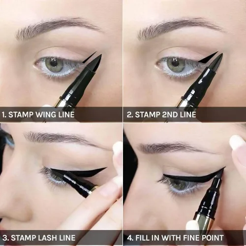 Miniatura 6 de Nuevo sello delineador de ojos 4d Instant Wing 24hr