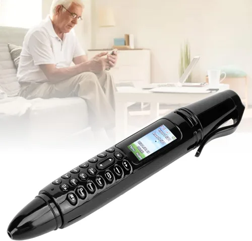 Miniatura 6 de Mini teléfono celular con cámara, linterna, FM, Bluetooth - Dual SIM, bolígrafo