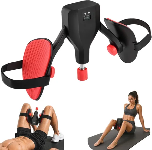 Miniatura 9 de Entrenador de muslos ajustable Kegel Master Trainer con bandas de resistencia, entrenador de suelo pélvico, muslo y cadera para hombres y mujeres