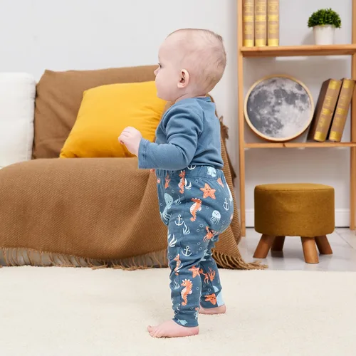 Miniatura 4 de V.&GRIN Ropa de bebé niño, conjunto de pantalones de manga larga de algodón para recién nacido de 0 a 24 meses
