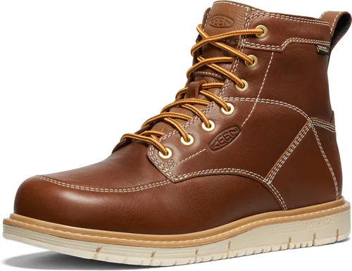 Miniatura 4 de KEEN Utility Men's San Jose 6" Soft Toe Waterproof Wedge Work Boots