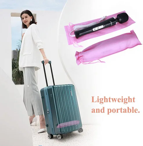 Miniatura 5 de YEVIOR Potente masajeador de mano con cable con 10 ajustes de pulso, vibración fuerte para mujeres, masajeador personal de terapia corporal total
