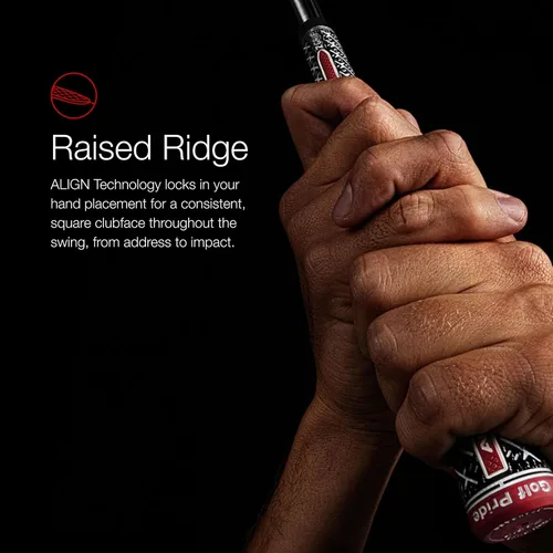 Miniatura 5 de Golf Pride ZGRIP ALIGN MAX Golf Club Grip - Firm Cord Grip with Raised Ridge Technology - All-Weather Control - Brushed Cotton Cord & Deep Z Texture
