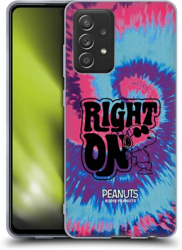 Miniatura 344 de Head Case Designs Funda de gel Woodstock 50th con licencia oficial de Peanuts Snoopy Guitar 1969 [protección de grado militar] compatible